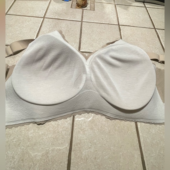 Xcutting Lace T-Shirt Bras Women Wirefree Full Coverage Everyday Padded Bra 4X - Picture 7 of 14